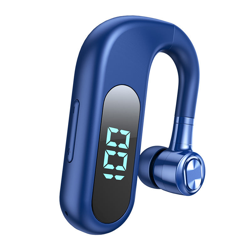 V13 Business Single Ear Earhook Wireless Bluetooth 5.2 Headset Hands-free Earphone with Smart Digital Display V13 Business Single Ear Earhook Wireless Bluetooth 5.2 Headset Hands-free Earphone with Smart Digital Display